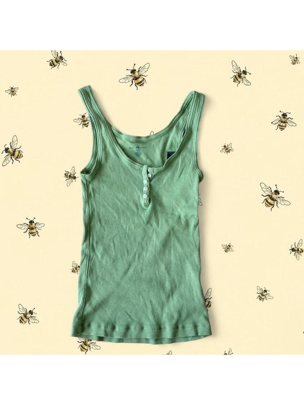 Brandy Melville matcha green Dalis tank